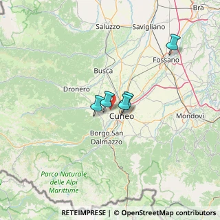 Mappa Via Cian 16 Frazione San Bernardo, 12010 Cervasca CN, Italia (37.49846)