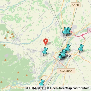 Mappa Via Cian 16 Frazione San Bernardo, 12010 Cervasca CN, Italia (4.5375)