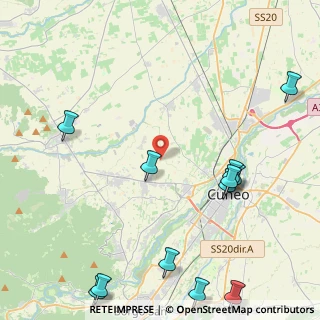 Mappa Via Cian, 12010 Cervasca CN, Italia (6.035)