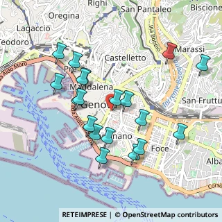 Mappa Via del Seminario, 16128 Genova GE, Italia (0.94263)
