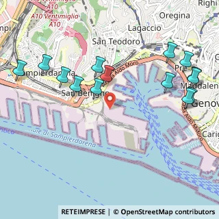 Mappa Calata Passo Nuovo, 16126 Genova GE, Italia (1.24357)