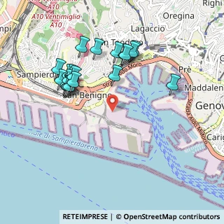 Mappa Calata Passo Nuovo, 16126 Genova GE, Italia (0.992)