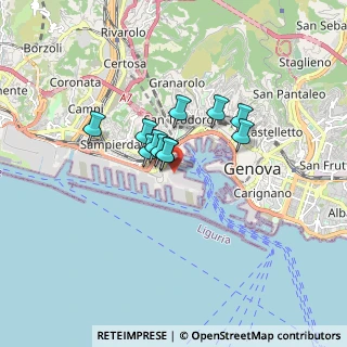 Mappa Calata Passo Nuovo, 16126 Genova GE, Italia (1.06545)