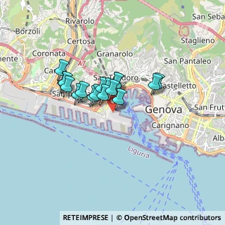 Mappa Calata Passo Nuovo, 16126 Genova GE, Italia (1.19471)