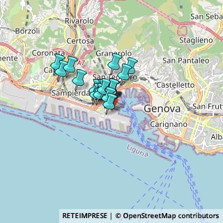 Mappa Calata Passo Nuovo, 16126 Genova GE, Italia (0.9775)