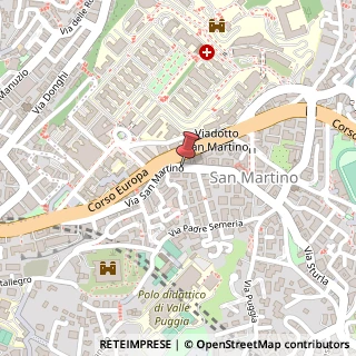 Mappa Via San Martino, 45r, 16131 Genova, Genova (Liguria)