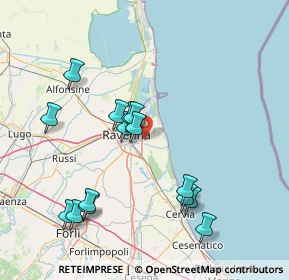 Mappa Via Renata Viganò, 48121 Porto Fuori RA, Italia (16.064)