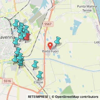 Mappa Via Renata Viganò, 48121 Porto Fuori RA, Italia (2.795)