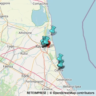 Mappa Via Renata Viganò, 48121 Porto Fuori RA, Italia (8.03538)