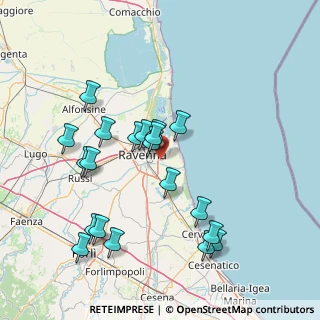 Mappa Via Renata Viganò, 48121 Porto Fuori RA, Italia (15.5655)