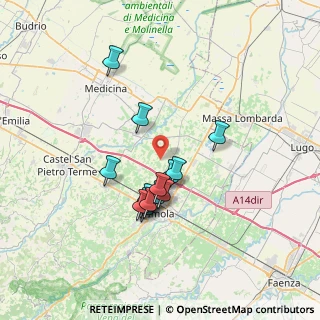 Mappa Via Prati Cupi, 40026 Imola BO, Italia (6.01643)