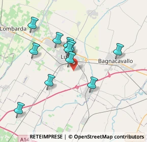 Mappa Via Croce Coperta, 48022 Lugo RA, Italia (3.55818)