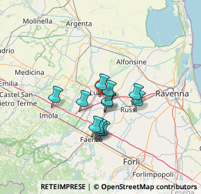 Mappa Via Croce Coperta, 48022 Lugo RA, Italia (9.50583)