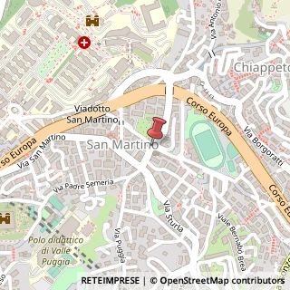 Mappa Via Silvio Lagustena,  58, 16131 Genova, Genova (Liguria)