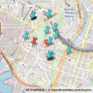 Mappa Mercato Orientale Piano Terra Zona Ovest int 15 Via XX Settembre e-mail giortessile@gmail.com, 16121 Genova GE, Italia (0.4815)