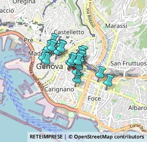 Mappa Mercato Orientale Piano Terra Zona Ovest int 15 Via XX Settembre e-mail giortessile@gmail.com, 16121 Genova GE, Italia (0.48)