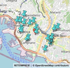 Mappa Mercato Orientale Piano Terra Zona Ovest int 15 Via XX Settembre e-mail giortessile@gmail.com, 16121 Genova GE, Italia (0.841)