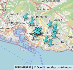 Mappa Mercato Orientale Piano Terra Zona Ovest int 15 Via XX Settembre e-mail giortessile@gmail.com, 16121 Genova GE, Italia (0.99867)