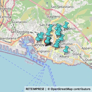 Mappa Mercato Orientale Piano Terra Zona Ovest int 15 Via XX Settembre e-mail giortessile@gmail.com, 16121 Genova GE, Italia (1.01789)