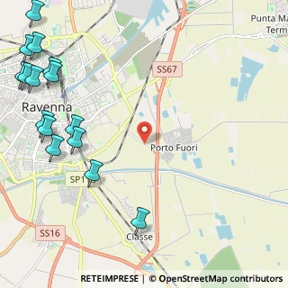 Mappa Via Stradone, 48121 Ravenna RA, Italia (3.38667)