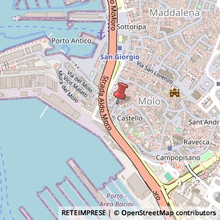 Mappa Via delle grazie 86/r, 16128 Genova, Genova (Liguria)
