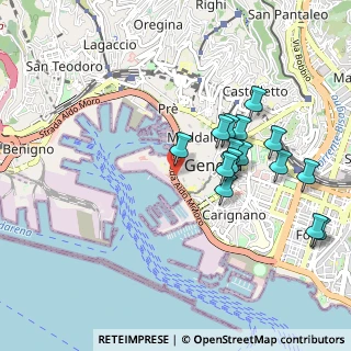 Mappa Piazza Camillo Benso Conte di Cavour, 16126 Genova GE, Italia (0.96467)