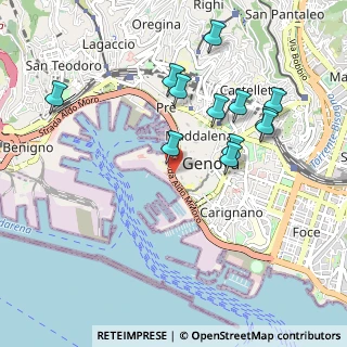 Mappa Piazza Camillo Benso Conte di Cavour, 16126 Genova GE, Italia (0.995)