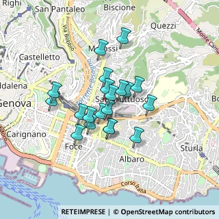 Mappa Via Filippo Casoni, 16143 Genova GE, Italia (0.6435)