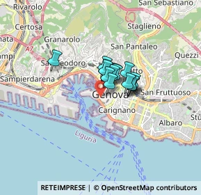 Mappa Piazza Embriaci, 16123 Genova GE, Italia (0.86933)