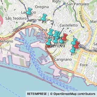 Mappa Piazza Embriaci, 16123 Genova GE, Italia (0.76417)