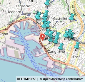 Mappa Salita Santa Maria di Castello, 16123 Genova GE, Italia (0.899)