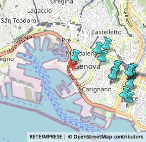 Mappa Piazza Embriaci, 16123 Genova GE, Italia (1.21375)