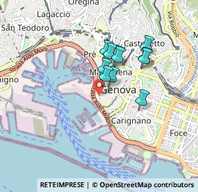 Mappa Piazza Embriaci, 16123 Genova GE, Italia (0.66909)