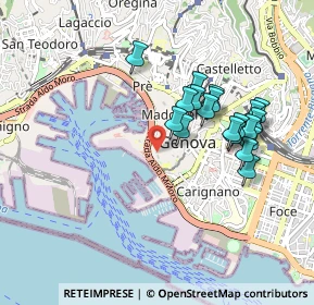 Mappa Piazza Embriaci, 16123 Genova GE, Italia (0.84895)