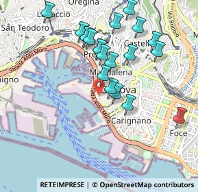 Mappa Piazza Embriaci, 16123 Genova GE, Italia (0.951)