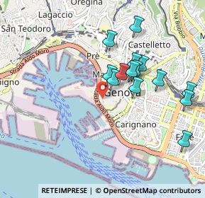 Mappa Piazza Embriaci, 16123 Genova GE, Italia (0.88786)