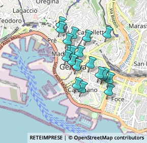 Mappa Via Francesco Petrarca, 16121 Genova GE, Italia (0.6495)