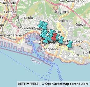 Mappa Via S. Donato, 16123 Genova GE, Italia (0.78857)