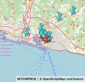 Mappa Via S. Donato, 16123 Genova GE, Italia (1.87182)