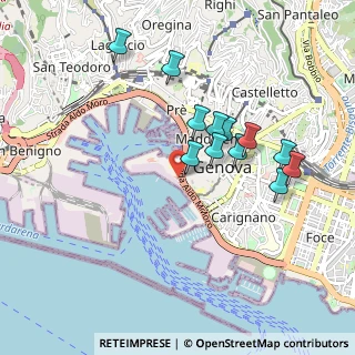 Mappa Piazza Camillo Benso Conte di Cavour, 16128 Genova GE, Italia (0.85667)