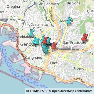 Mappa Via Fiume, 16121 Genova GE, Italia (0.58)