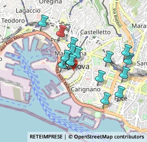 Mappa Via di Porta Soprana, 16123 Genova GE, Italia (0.79438)