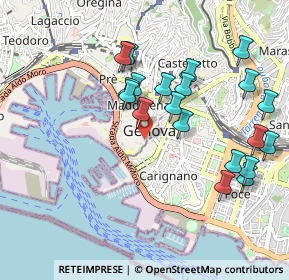 Mappa Via di Porta Soprana, 16123 Genova GE, Italia (1)