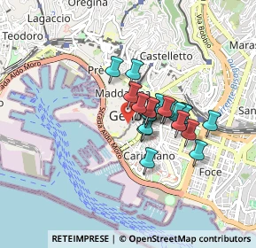 Mappa Via di Porta Soprana, 16123 Genova GE, Italia (0.591)