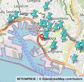 Mappa Via di S. Bernardo, 16123 Genova GE, Italia (1.04)