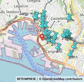 Mappa Via di S. Bernardo, 16123 Genova GE, Italia (0.856)