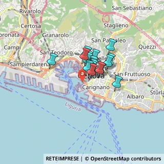 Mappa Calata Grazie, 16128 Genova GE, Italia (0.98722)