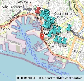 Mappa Calata Grazie, 16123 Genova GE, Italia (0.7795)