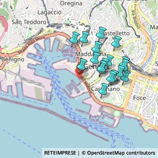 Mappa Calata Grazie, 16123 Genova GE, Italia (0.8145)