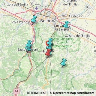 Mappa Via Ottavio Garganelli, 40065 Pianoro BO, Italia (5.30583)